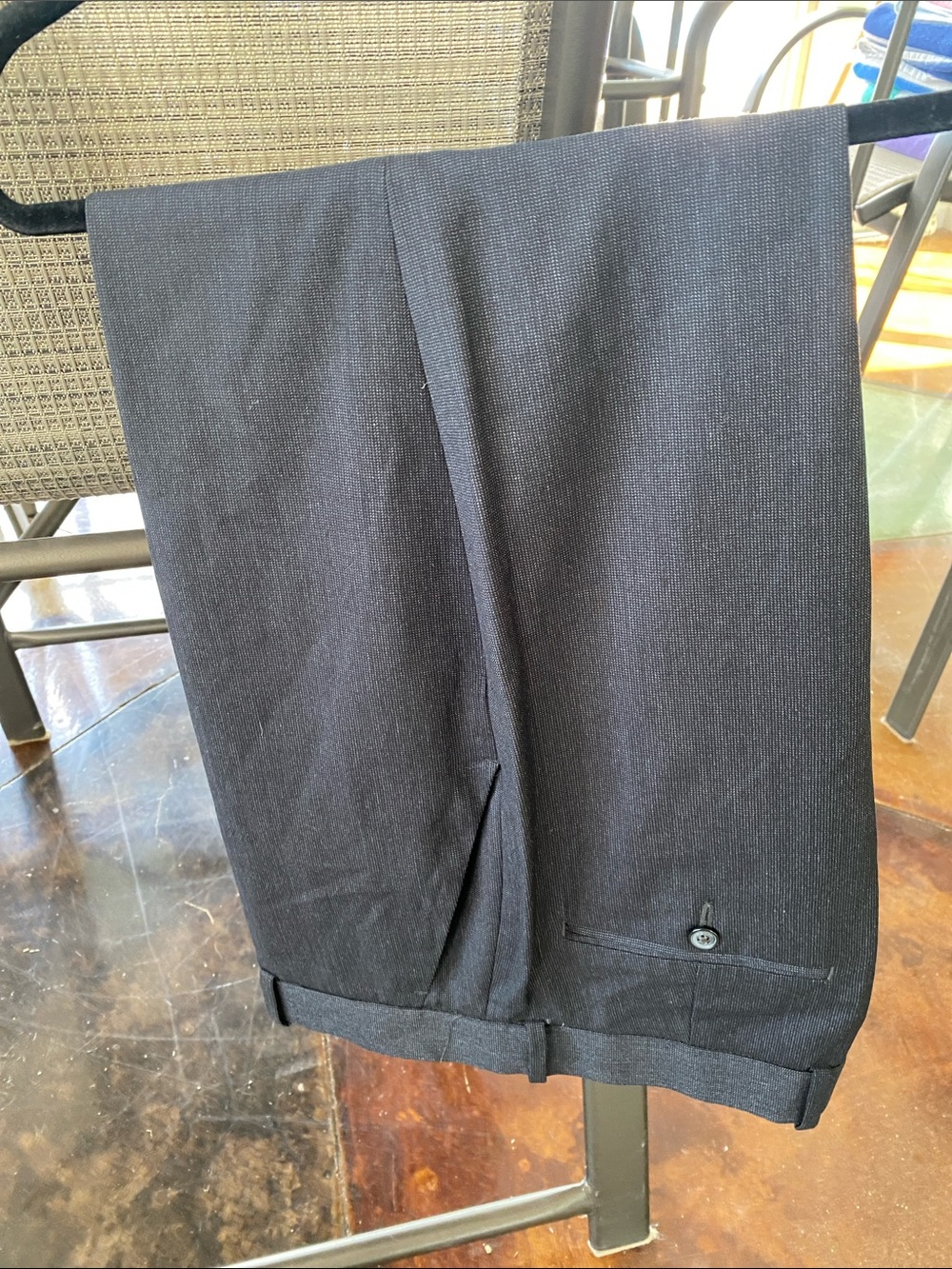 Perry Ellis Men's Dress Pants in Navy